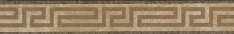 Бордюр Fascia Greca Levigata Nero 5.7x39.4 Palace Gold Versace з колекції Palace Gold Versace