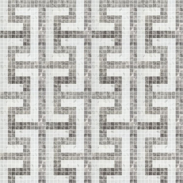 Мозаїка 17 25.9x25.9 Geo Patterns Onix Mosaico з колекції Geo Patterns Onix Mosaico