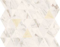 Декор 25x29 Mte. C. Gold Triangle Gold Tess. - Motif Extra - E565 Декор 25x29 Mte. C. Gold Triangle Gold Tess. - Motif Extra - E565