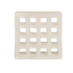 ARIALUCE PERTUSE BIANCO GLASSA - 12x12 J955 Arialuce