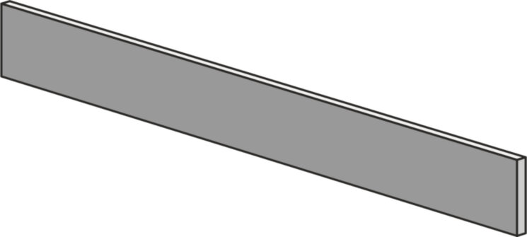 Плінтус 6,5x60 Batt. Metallo Nero - Costruire - 1062360 з колекції Costruire Serenissima Плінтус 6,5x60 Batt. Metallo Nero - Costruire - 1062360 з колекції Costruire Serenissima