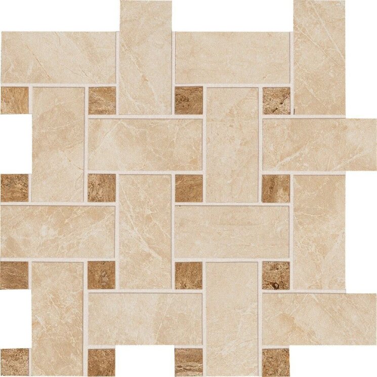 Мозаїка (30x30) G12469 V. Deste Avorio Basketweave30 - Villa dEste з колекції Villa dEste Vallelunga