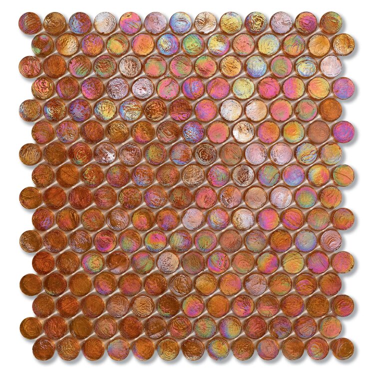 Мозаїка 27.6x29.4 203 Jute Barrels Sicis Neoglass з колекції Neoglass Sicis