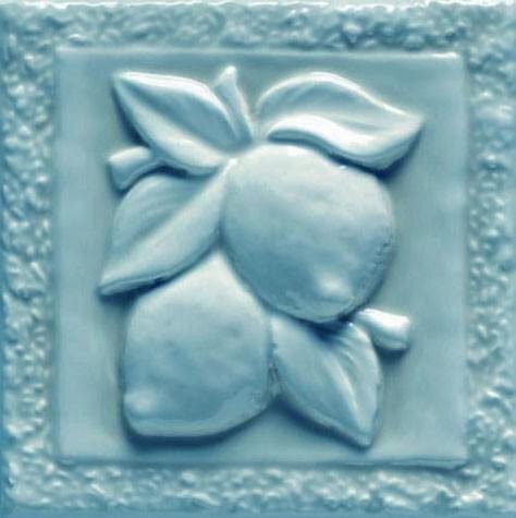 Декор Lemon Genziana 13x13 Essenze Ceramiche Grazia з колекції Essenze Ceramiche Grazia