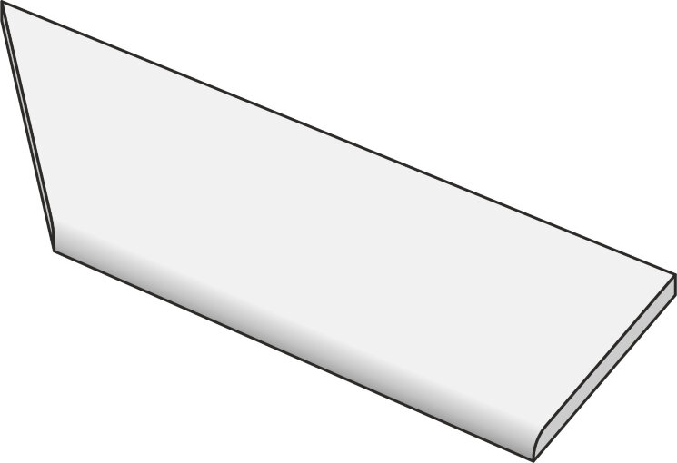 Бортик для басейну 40x120 Ang Tor Sx Tabac20 Mm - Nuance - PGDN1K2 з колекції Nuance Panaria