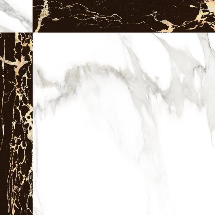 Плитка 59.2X59.2 Muse White Stamp Brillo Muse Aparici з колекції Muse Aparici