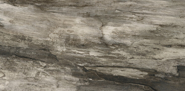 Плитка (45x90) 944D8R Grey Bark Rett L - Petrified Tree з колекції Petrified Tree Emilceramica