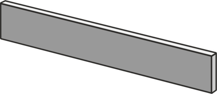 Плінтус 7x80 Hsv9 Lapp. Rett. Bat - Stelvio - G0SV09L80 з колекції Stelvio Del Conca