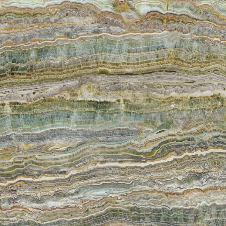 Плитка Lappato Rettificato 80x80 Preziosi Onice Smeraldo Ava з колекції Preziosi Onice Smeraldo Ava