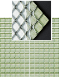 Мозаїка 29.8x29.8 Uniwersalna Mozaika Szklana Paradyz Verde Brokat Мозаїка 29.8x29.8 Uniwersalna Mozaika Szklana Paradyz Verde Brokat