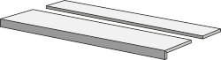 Сходинка 40x120 Gradone Cp Doppia Vela Bone Nt - Artwood - 591295