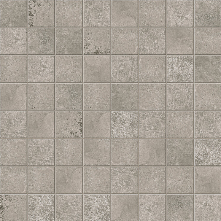 Мозаїка 4x4 Miniwalk Grey Mix(Tozzetti - Miniwalk - MNKM40 з колекції Miniwalk Ascot