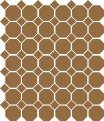 Мозаїка 33x43 XXS Ottagono BISCOTTO Etruria XXS