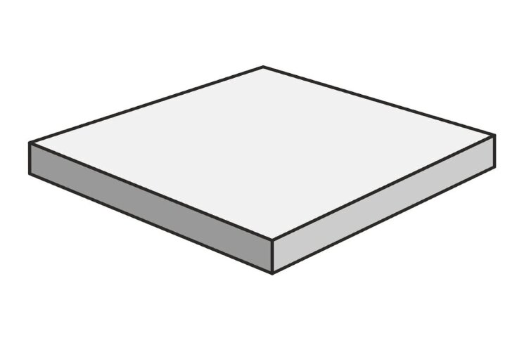 Кутова сходинка (30x30) AABA4 Blanco - Abadia з колекції Abadia Grespania