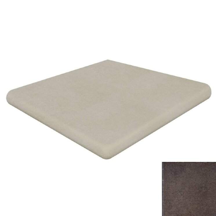Сходинка Esquina Redonda Chocolate 33x33 Capri Gres De Aragon з колекції Capri Gres De Aragon