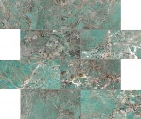 Мозаїка Illusion Matte Mosaico 7.5x15 30x30 Etoile Rex з колекції Etoile Rex