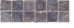 Бордюр (32.7x10) B6004- Fasciaebsureteblu - Azteca-Maya