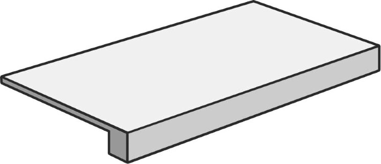 Сходинка (120x33) SQ02GT3 Avenue G. One T. Sq. Lap.x4 - Square з колекції Square Impronta