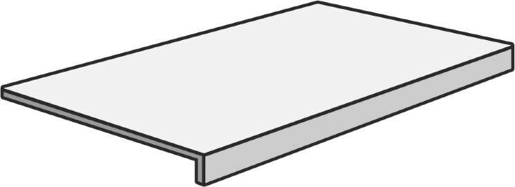 Кутова сходинка 33x60 Ivory Nat. Rett X5 - Be-Square - 2SKC0R з колекції Be-Square Emilceramica
