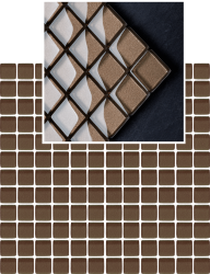 Мозаїка 29.8x29.8 Uniwersalna Mozaika Szklana Paradyz Wenge Мозаїка 29.8x29.8 Uniwersalna Mozaika Szklana Paradyz Wenge