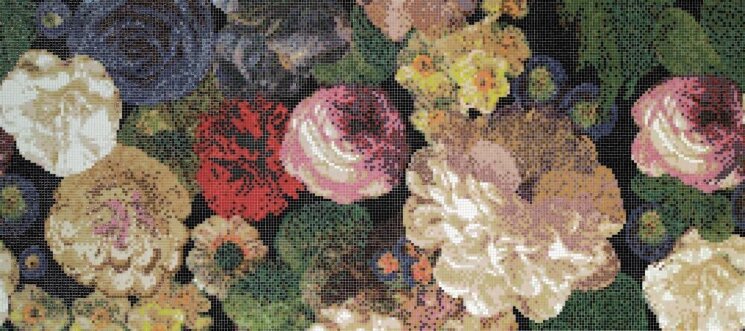 Мозаїка Bouquet A 129.1x290.5 Decori 10 Bisazza з колекції Decori 10 Bisazza