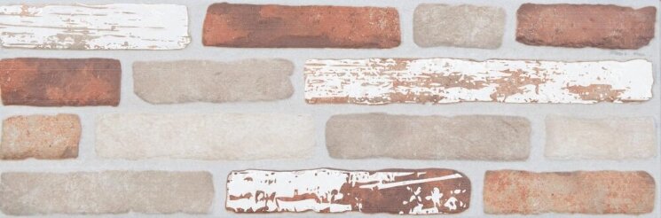 Декор Mix Blanco Decor 19x57 Brick Plaza з колекції Brick Plaza Декор Mix Blanco Decor 19x57 Brick Plaza з колекції Brick Plaza