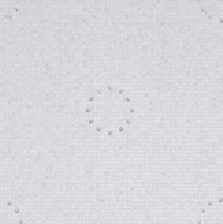 Мозаїка Flash White 64.7x64.7 The Crystal Collection Bisazza з колекції The Crystal Collection Bisazza