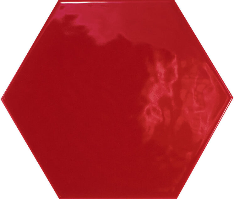 Плитка (17.5x20) 20526 Hexatile Rojo Brillo - Hexatile з колекції Hexatile Equipe