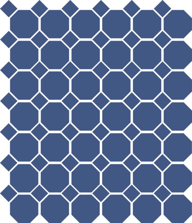 Мозаїка 33x43 XXS Ottagono COBALTO Etruria XXS з колекції XXS Etruria