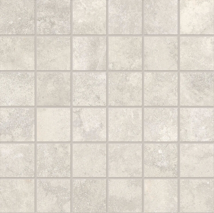 Мозаїка Fabrika Mosaico 5 X 5 White Silktech - 30x30 EMSF Fabrika з колекції Fabrika Emil Ceramica