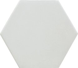 Плитка 14x16 HEXLIN.BI Bianco Tonalite Hexalingotti