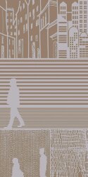 Плитка 60x120 0149692 fango decor A 14 Ora Italiana City Life
