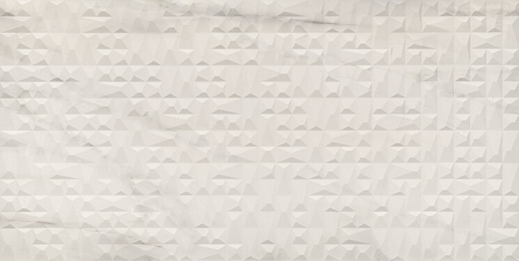 Плитка 59x118,2 Dec. Diam. Statuario R - Bianco d'Italia - 648S0RB з колекції Bianco d'Italia Provenza