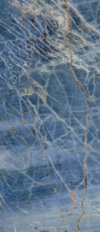 Плитка MARMOTECA BLUE DENIM LUX R - 120x280 G27002 La Marmoteca з колекції La Marmoteca Gardenia Orchidea