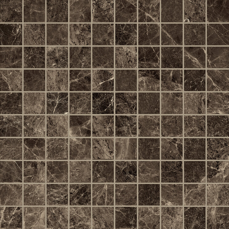 Мозаїка 30x30 I305 M6 R Mosaico Frappuccino Pollock Naturale - Tele di Marmo - EDQ7 з колекції Tele di Marmo Emilceramica