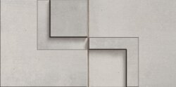Мозаїка (12.5x25) 60480 Mosaico 3D Grey - Chrome