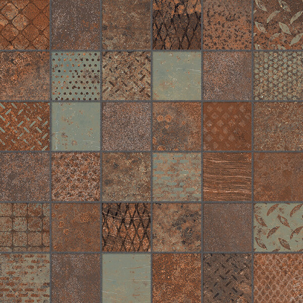 Мозаїка 30x30 Oxyd Mosaico Dec. - Melt - NB19 з колекції Melt Astor