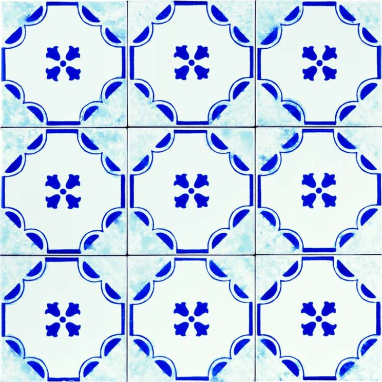 Декор (10x10) Nisida Blu - Ceramica Artistica Vietrese з колекції Ceramica Artistica Vietrese Giovanni De Maio