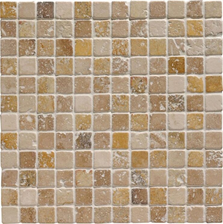 Мозаїка Mixed Travertine 2.3 30.5x30.5 Mosaics Original Style з колекції Mosaics Original Style