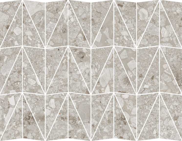 Мозаїка 29X39 Realstone Ceppo Mosaico Triangoli Beige Rczw Ragno з колекції Realstone Ceppo Ragno
