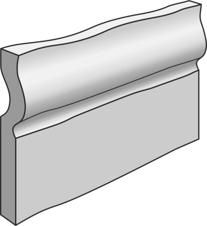 Бордюр 7,5x13 Mold Provenza Champagne-Provenza з колекції Provenza Cevica