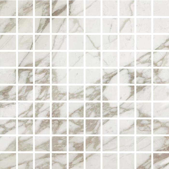 Вставка Calacatta Mosaico 3D Mix 30x30 I Bianchi Rex з колекції I Bianchi Rex Вставка Calacatta Mosaico 3D Mix 30x30 I Bianchi Rex з колекції I Bianchi Rex