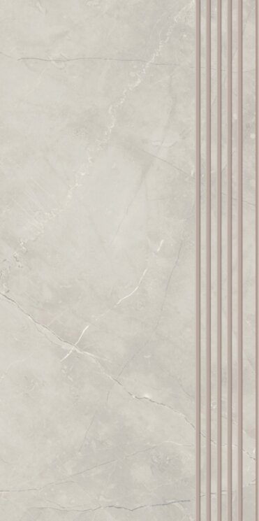Плитка 30x60 Ritual Light Grey Stopnica Prosta Nacinana Matt Paradyz з колекції Ritual Paradyz Плитка 30x60 Ritual Light Grey Stopnica Prosta Nacinana Matt Paradyz з колекції Ritual Paradyz