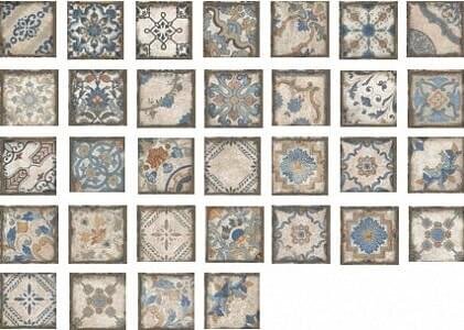 Декор Magnolia Bianca 7.3x7.3 I Chiostri Sant Agostino з колекції I Chiostri Sant Agostino