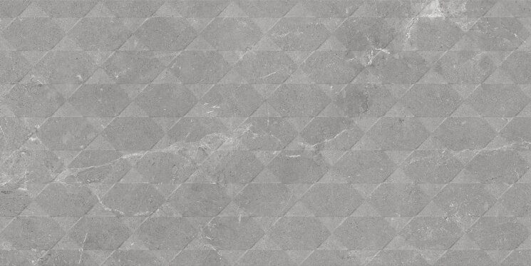 Плитка Efeso Dec Grey 60x120 Rc з колекції Efeso Azuvi