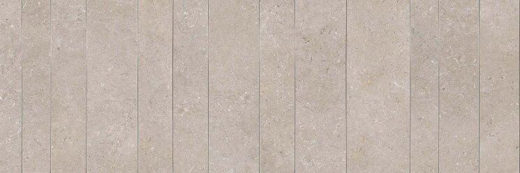 Декор 60x180 Magnifica Limestone Taupe Mosaico Strip Ins. Metallo - Magnifica - M8FQ з колекції Magnifica Marazzi Декор 60x180 Magnifica Limestone Taupe Mosaico Strip Ins. Metallo - Magnifica - M8FQ з колекції Magnifica Marazzi