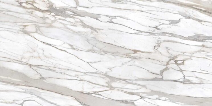 Декор Calacatta Gold Lappato Lucido Book Match A 162x324 Marmi Level з колекції Marmi Level