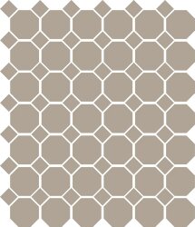 Мозаїка 33x43 XXS Ottagono GRIGIO Etruria XXS