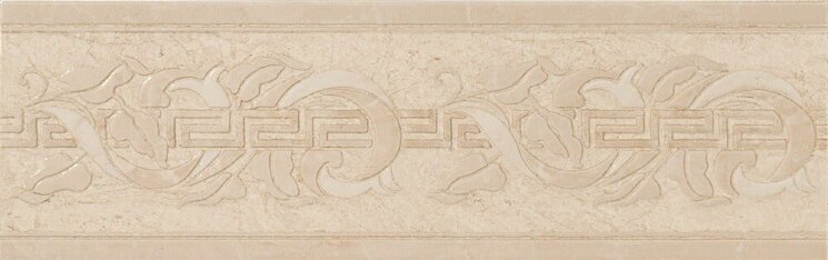 Декор (15.3x50) 17250 Fas. Foglia Almond-Bei - Venere з колекції Venere Versace