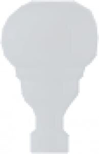 Спецелемент Angoli Esterno Parete Toro Indaco 3x6 Boiserie Ceramiche Grazia з колекції Boiserie Ceramiche Grazia